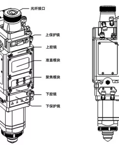 Đầu cắt laser boci BLT42