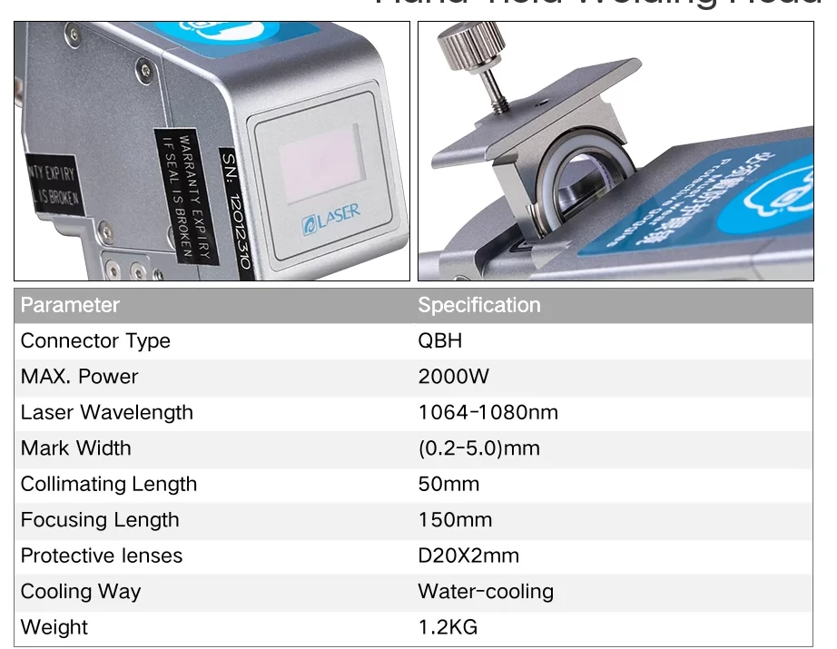 Thông số súng hàn cầm tay QiLin BWT15