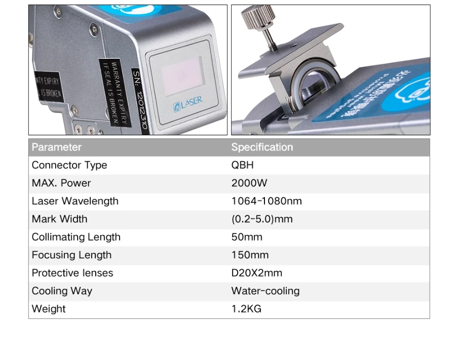 Báo Giá Máy Hàn Laser 1500W - Máy Hàn Tia Laser GMW 1500