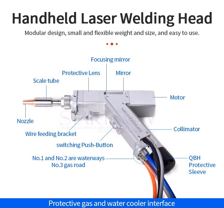 Súng Hàn Laser Cầm Tay SUP20S