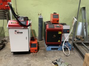 Máy hàn laser bàn giao cho Công ty Quang Thái