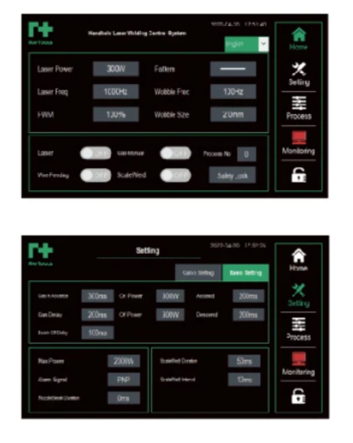 Súng Hàn Laser Raytools BW101-GS (4 in 1)