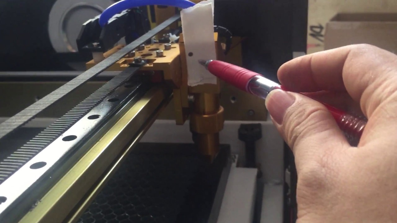 Hướng dẫn chỉnh máy cắt laser: Chỉnh tâm, chỉnh tiêu cự, thay thấu kính và bộ khớp nối đầu cắt