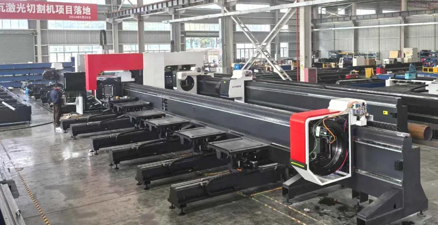 Máy cắt ống laser 3D tự động (Cắt thép hình)