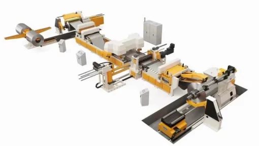 Dây Chuyền Máy Xẻ Tôn Cuộn Tự Động
