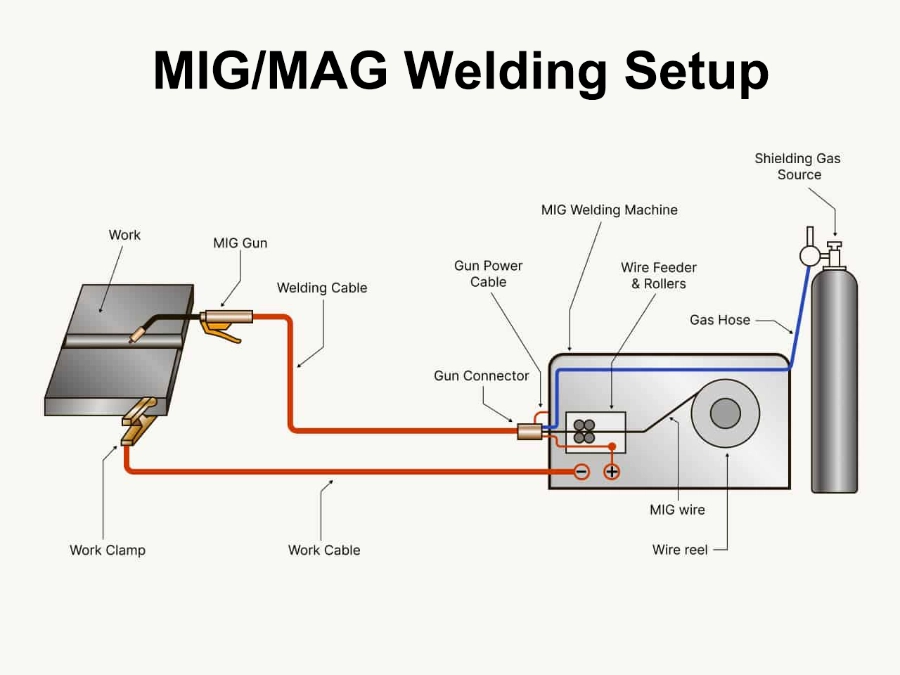 So sánh hàn MIG và hàn MAG có gì khác biệt?