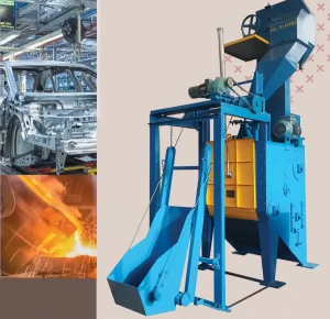 Máy Phun Bi Thùng Đảo: Ưu Điểm & Ứng Dụng Trong Sản Xuất Hiện Đại