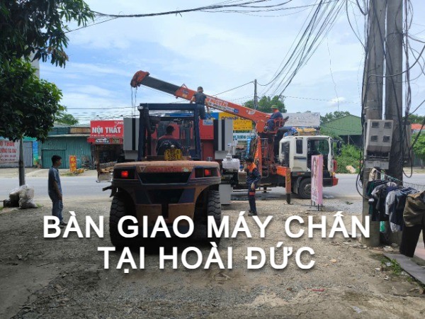 Bàn Giao Máy Chấn CNC 110T/3200 tại Hoài Đức, Hà Nội