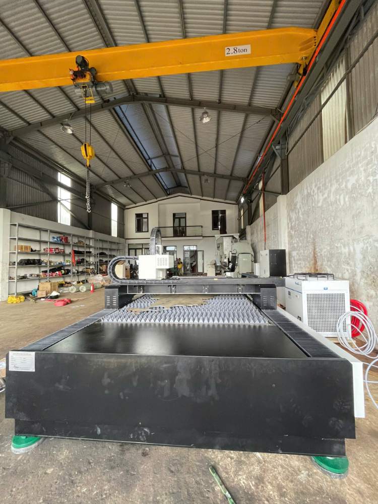 Bàn Giao Máy Cắt Laser Fiber Tại Gia Lai (Model 6020 – 12kW)