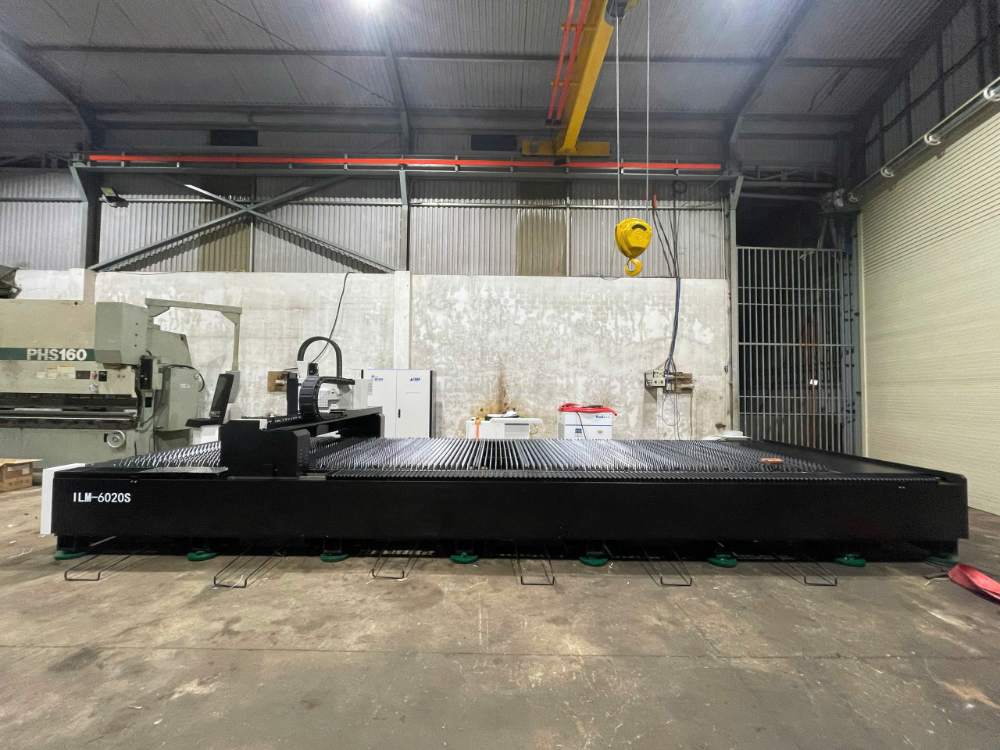 Bàn Giao Máy Cắt Laser Fiber Tại Gia Lai (Model 6020 – 12kW)