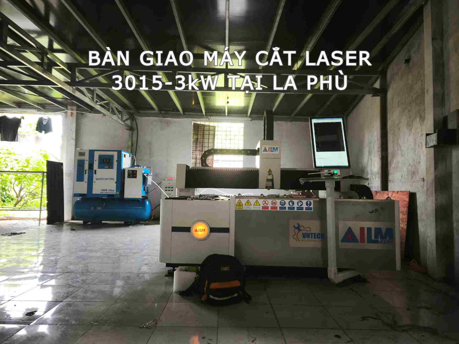 Bàn giao máy cắt laser tại La Phù, Hoài Đức
