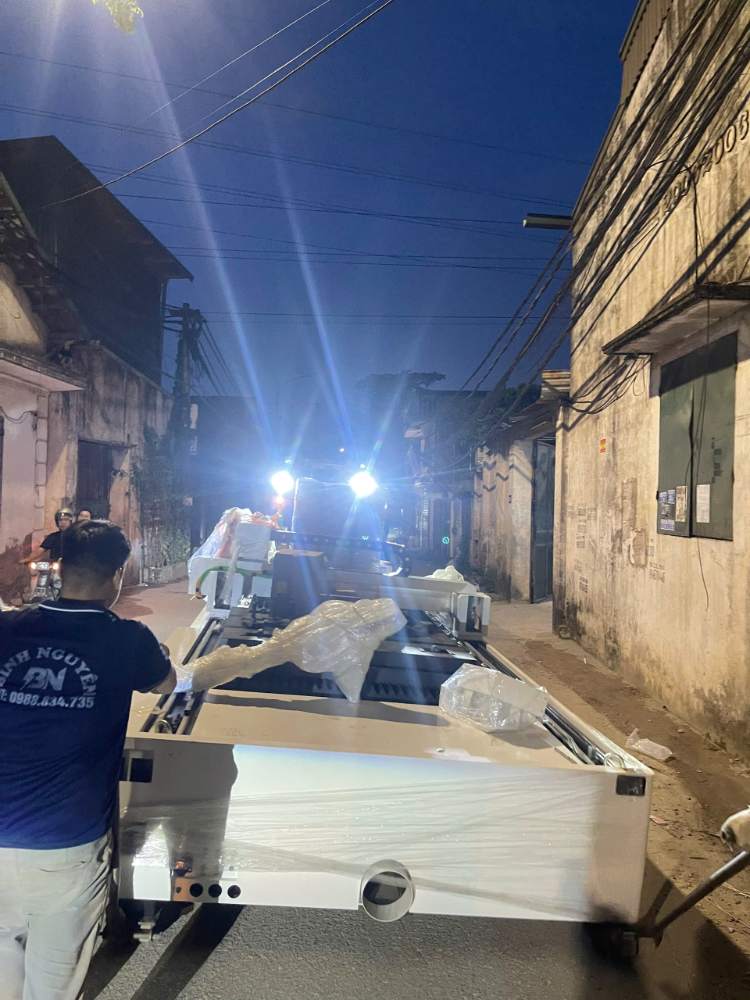 Bàn giao máy cắt laser tại La Phù, Hoài Đức