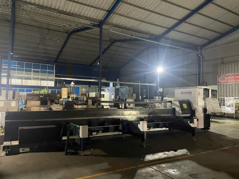 Bàn giao máy cắt laser tại Đồng Nai - Model 3KW