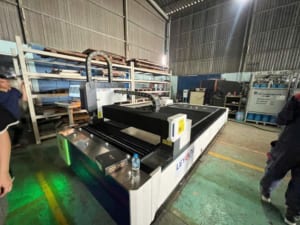 Bàn giao máy cắt laser tại Đồng Nai - Model 3KW