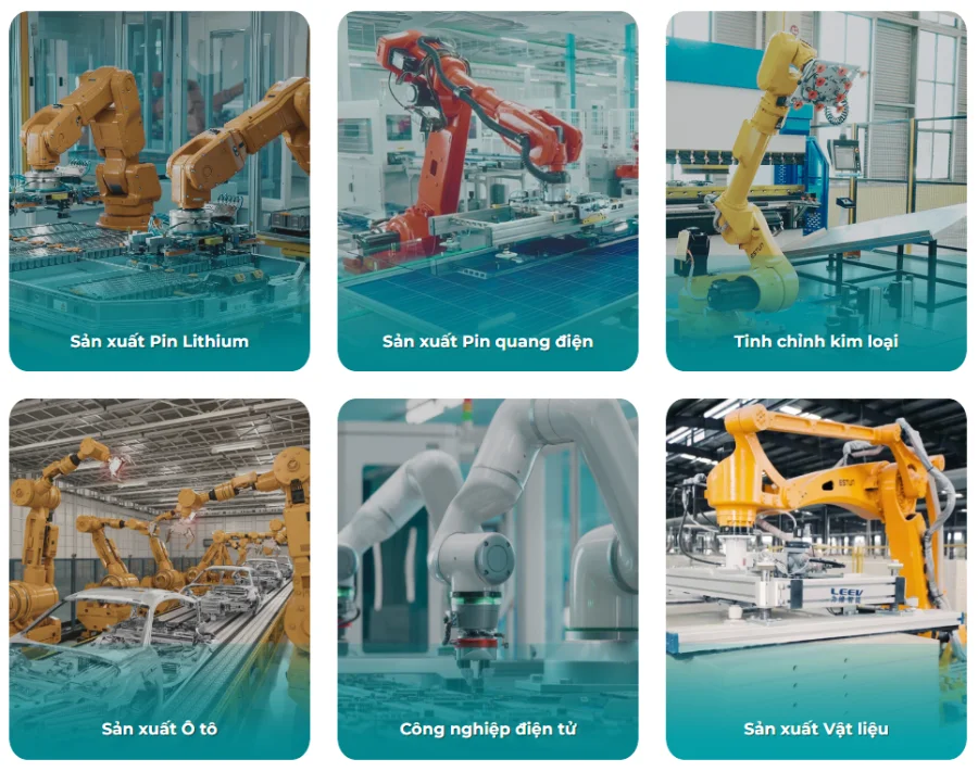Cánh Tay Robot - Cánh tay máy trong công nghiệp