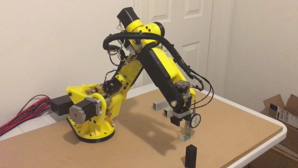 So sánh cánh tay robot 2 bậc với robot 3, 4, 5 và 6 bậc