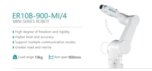 Cánh Tay Robot 4 Bậc Tự Do (4 Trục) - ER10B-900-MI/4