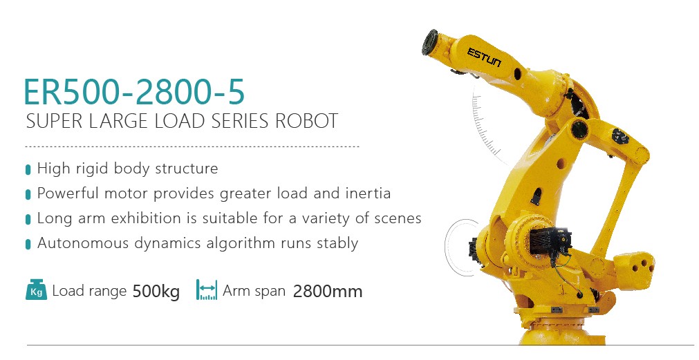 Cánh Tay Robot 5 Bậc Tự Do (Tải Trọng 350-700kg)