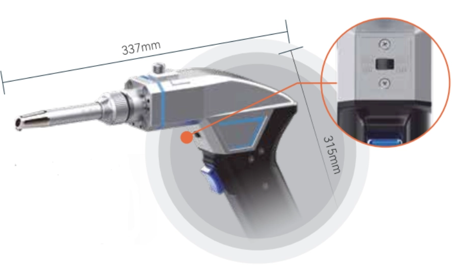 Máy Hàn Laser Mini Cầm Tay Giá Rẻ HRLASER