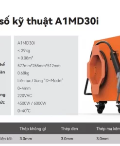Máy Hàn Laser Mini Cầm Tay Giá Rẻ HRLASER