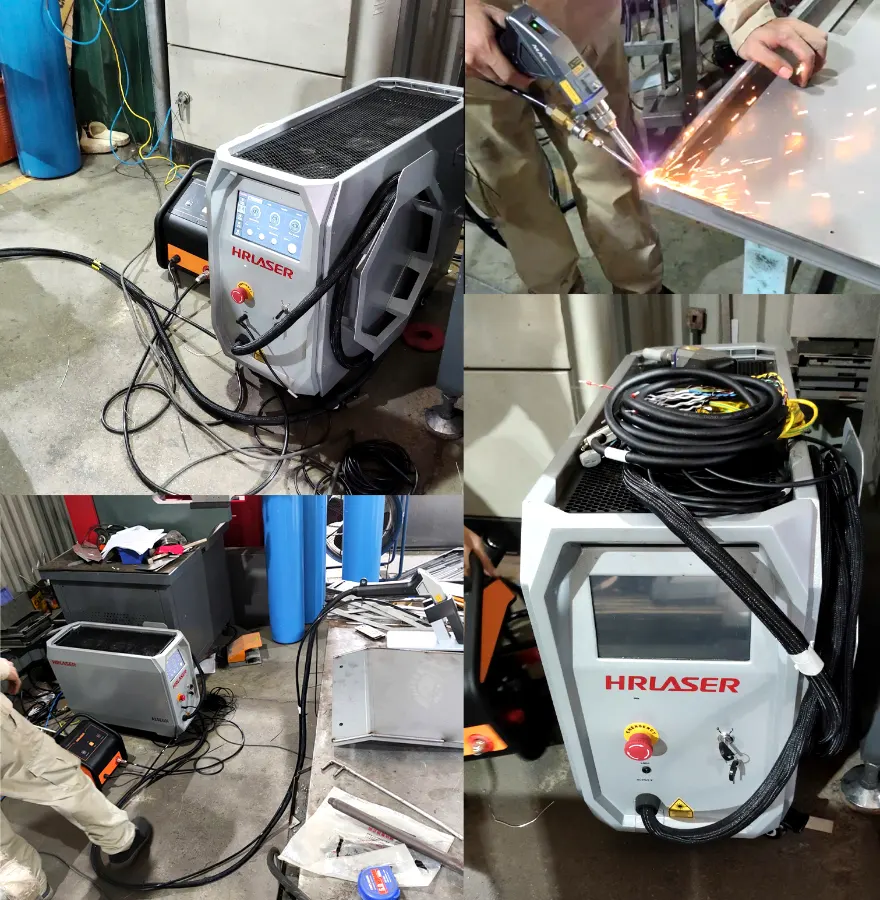 Máy Hàn Laser Mini Cầm Tay Giá Rẻ HRLASER