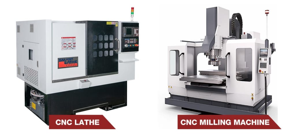 Máy phay CNC và Tiện CNC