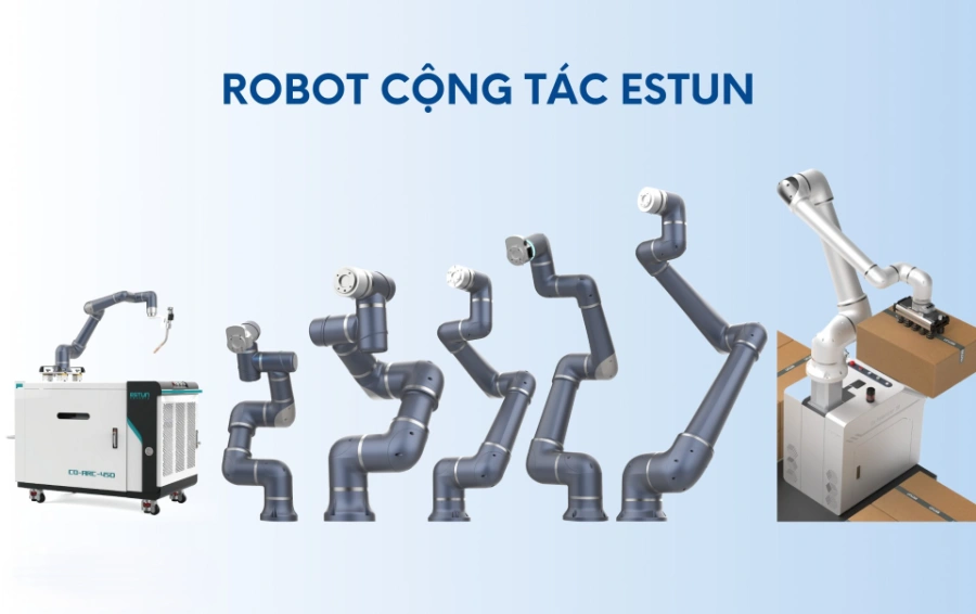 Các loại cánh tay robot trong công nghiệp