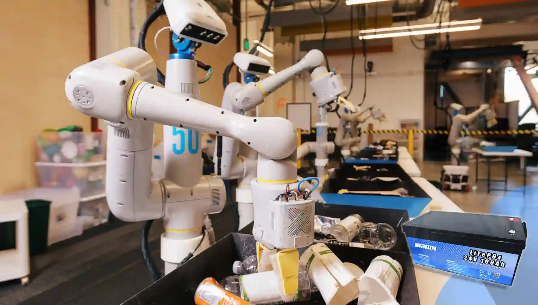 Cánh tay robot phân loại sản phẩm