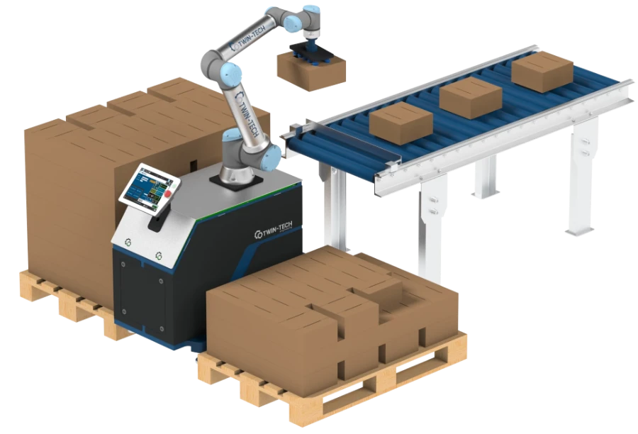 Cánh tay robot phân loại sản phẩm