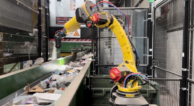 Cánh tay robot phân loại sản phẩm