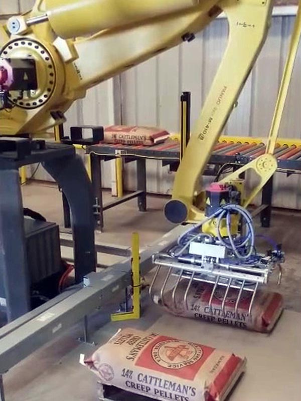 Robot gắp bao