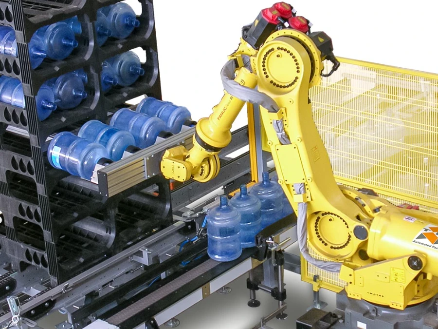 Robot gắp sản phẩm nhựa