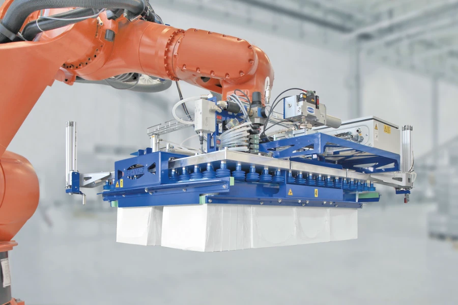 Tay gắp robot máy ép nhựa