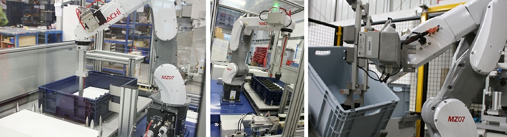 Tay gắp robot máy ép nhựa