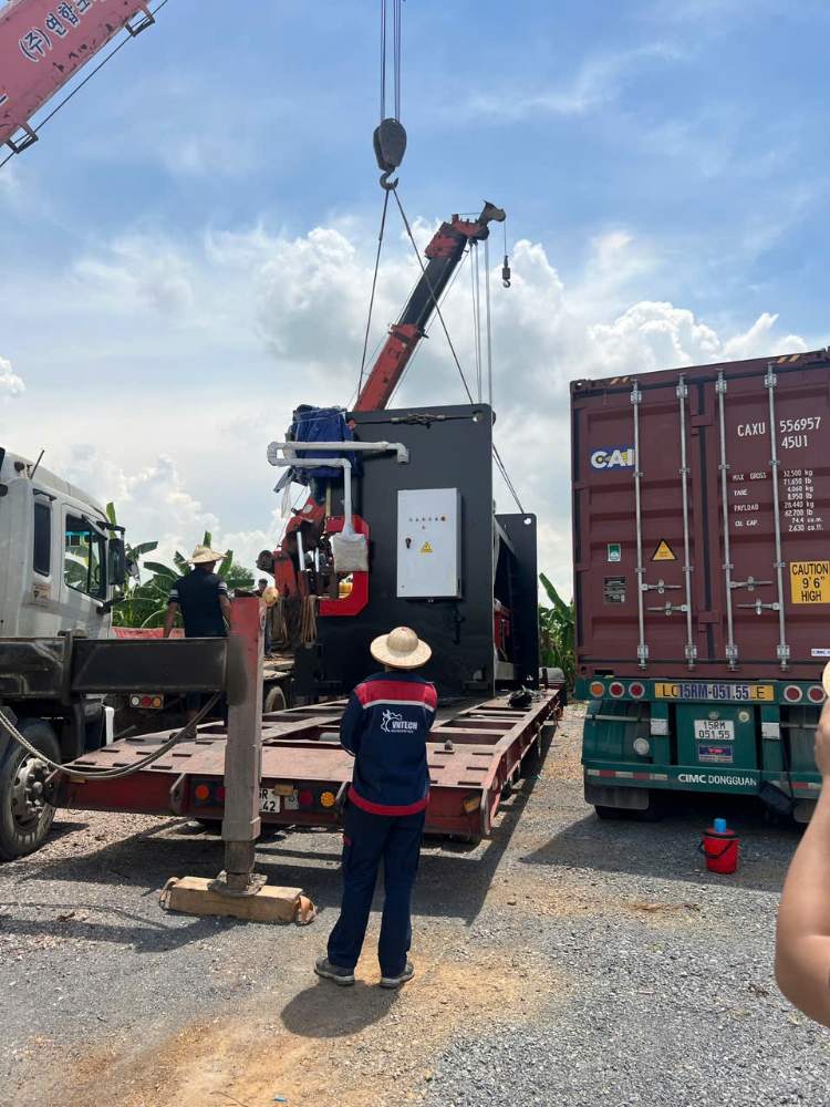 Bàn Giao Máy Chấn CNC 500T/8000 tại Phú Xuyên, Hà Nội