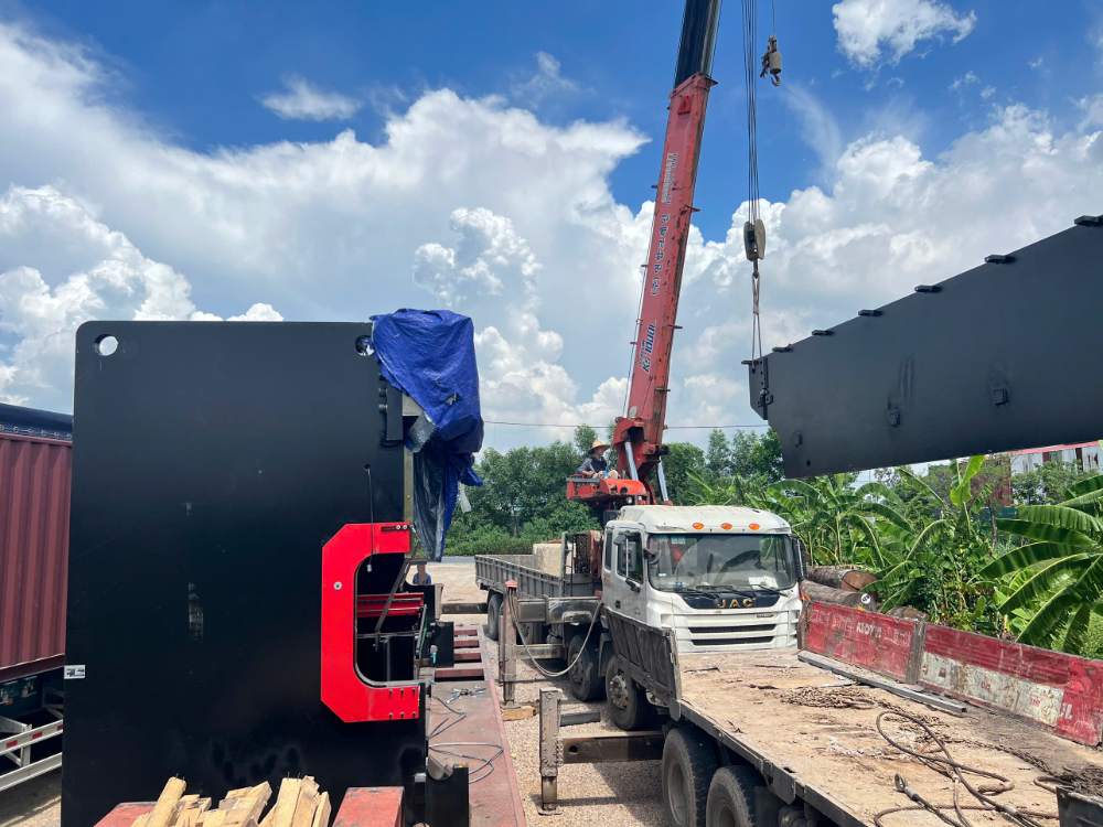 Bàn Giao Máy Chấn CNC 500T/8000 tại Phú Xuyên, Hà Nội