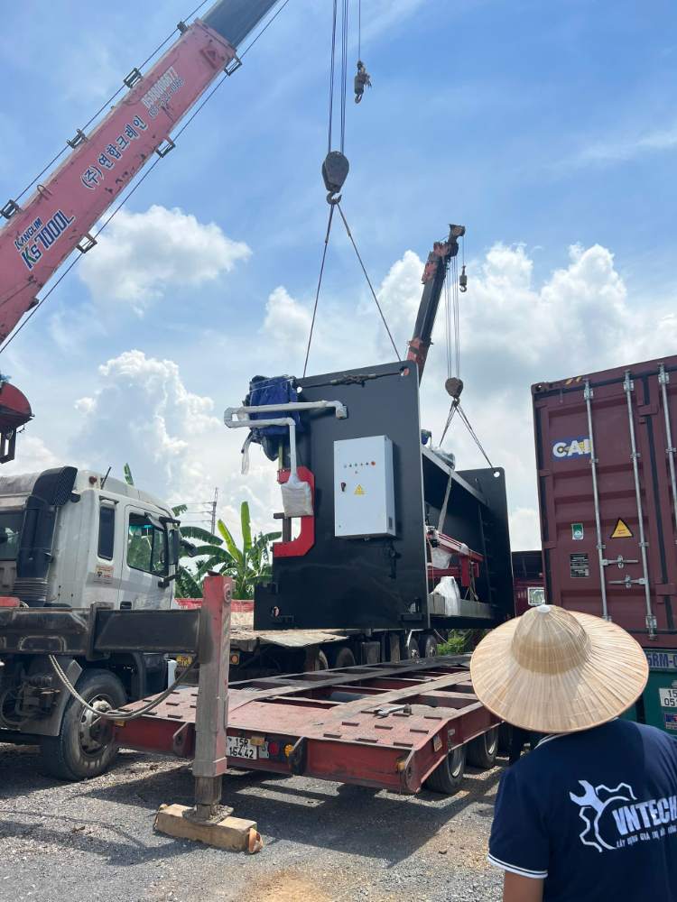 Bàn Giao Máy Chấn CNC 500T/8000 tại Phú Xuyên, Hà Nội