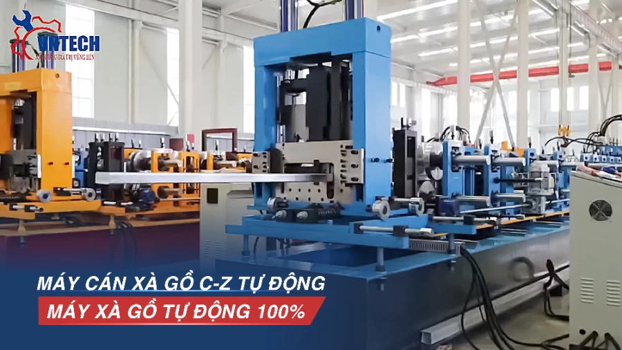 Máy cán xà gồ CZ tự động