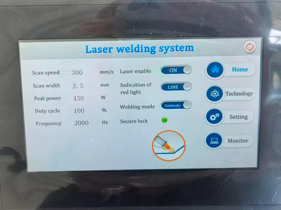 Máy hàn laser 1500W VNT-WELD (Sup28T 4 in 1)