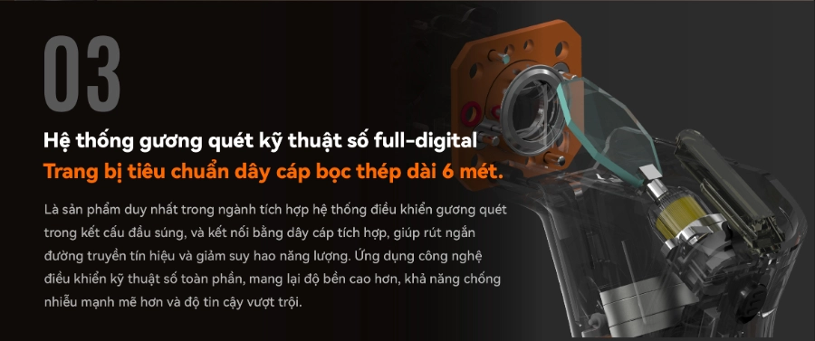 Tính năng của máy hàn laser mini cầm tay HRLASER A3MD Series