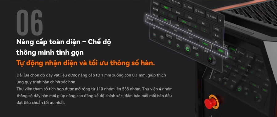 Máy hàn laser mini cầm tay HRLASER A3MD Series