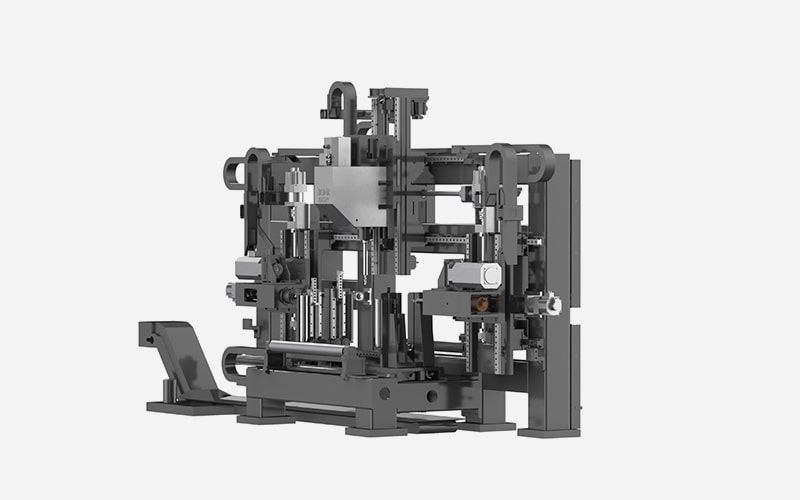 Máy Khoan Dầm H CNC 3D Tốc Độc Cao KR-SKJ-1250