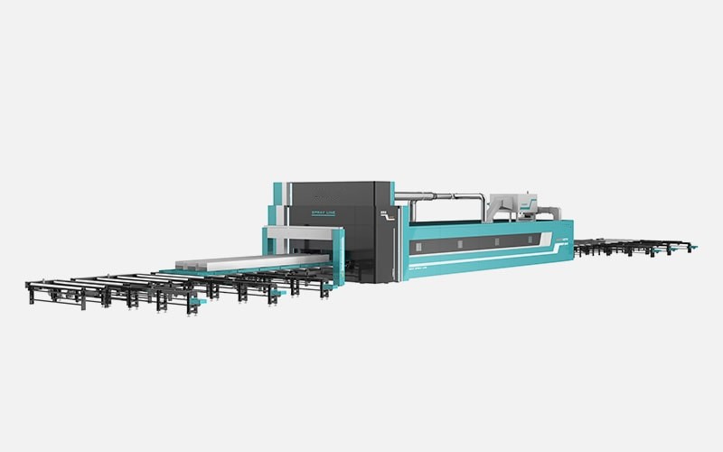 Dây chuyền sơn tự động - Máy gia công kết cấu thép