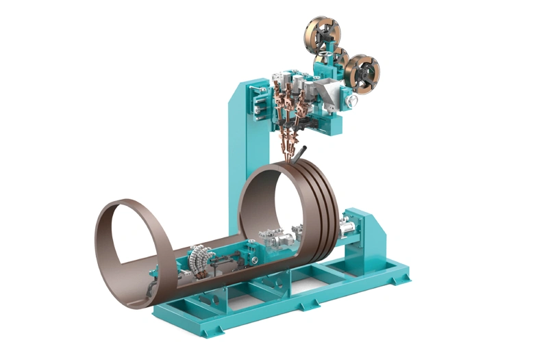 Máy hàn ống tự động - giải pháp điện gió ngoài khơi