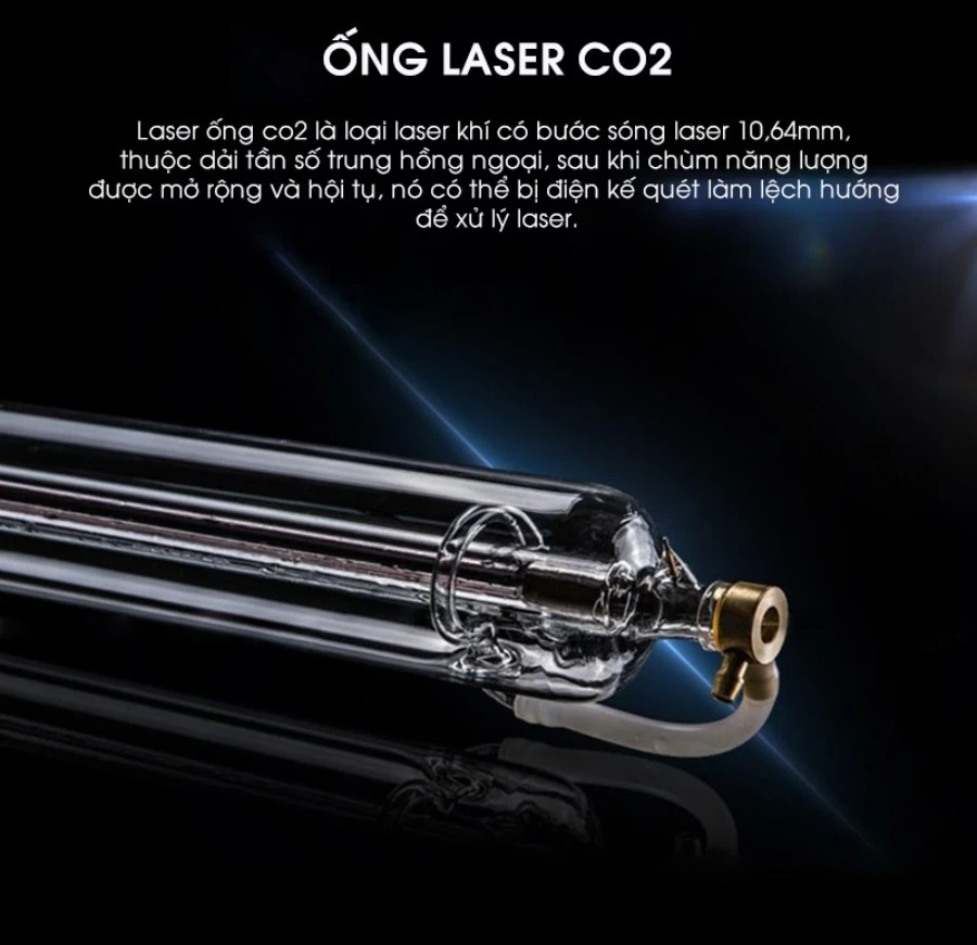 Máy Khắc Laser CO2-D200 Siêu Tốc
