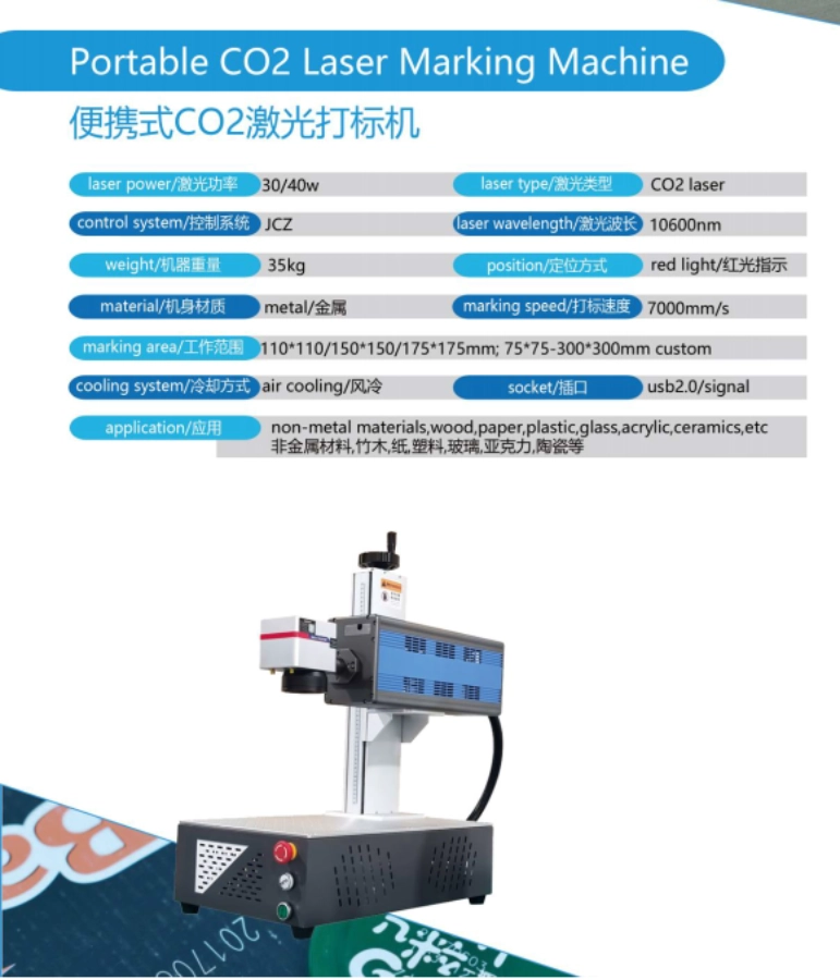 Máy Khắc Laser CO2 Mini Để Bàn