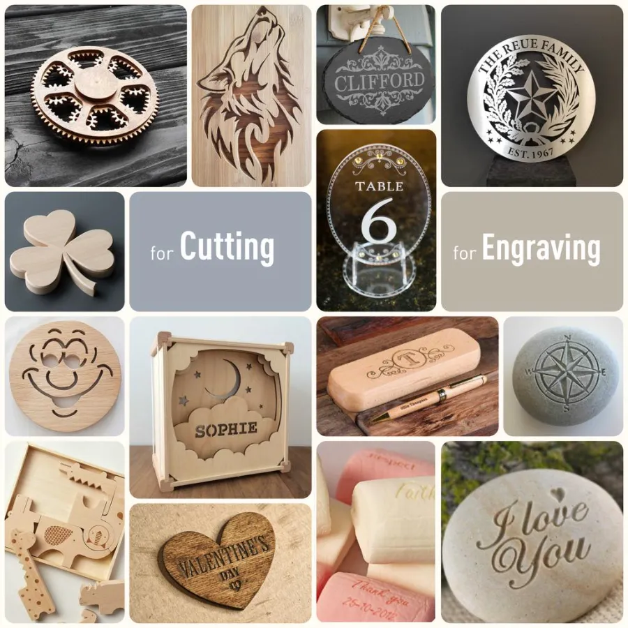 Máy Khắc Laser Gỗ Mini