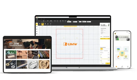 Máy Khắc Laser Mini Cầm Tay 20W Siêu Tốc