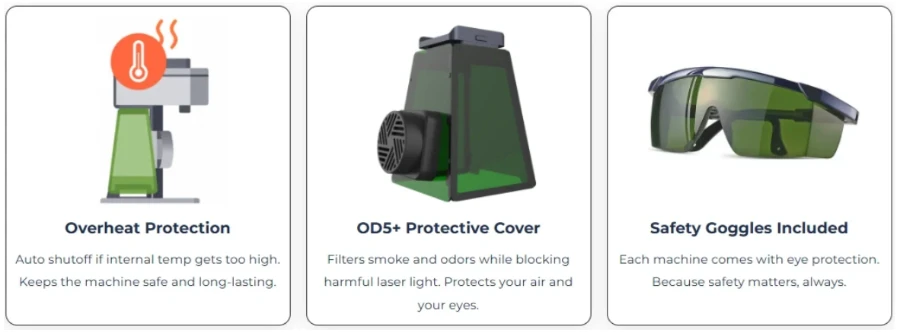 Máy Khắc Laser Mini Cầm Tay 20W Siêu Tốc