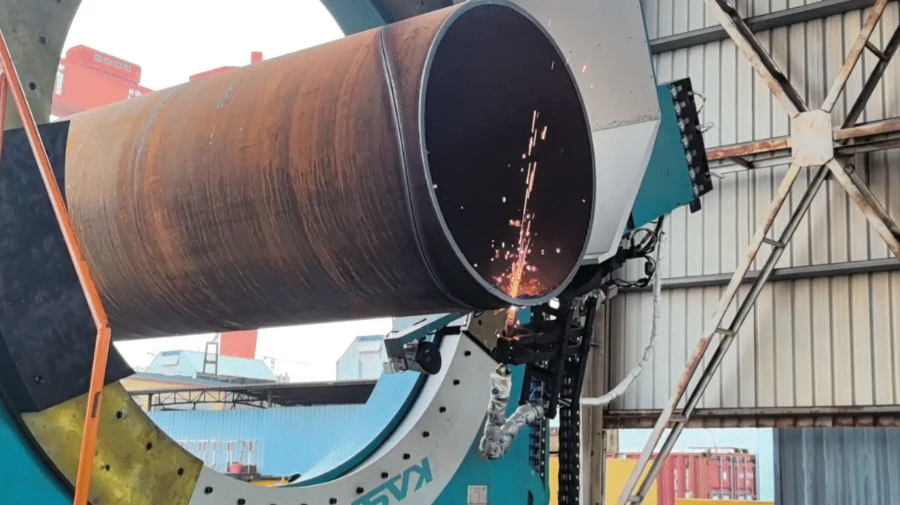 Robot Cắt Ống 2 Đầu Thông Minh KR-HG